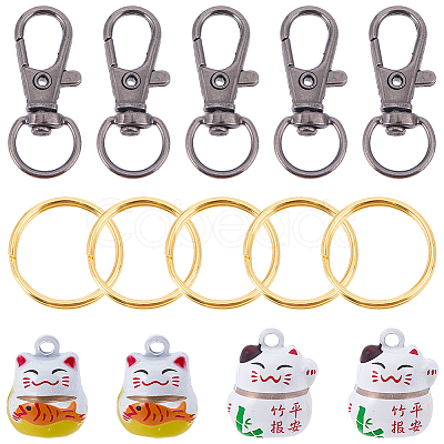 DIY Keychain Making Kits DIY-BM0001-68-1