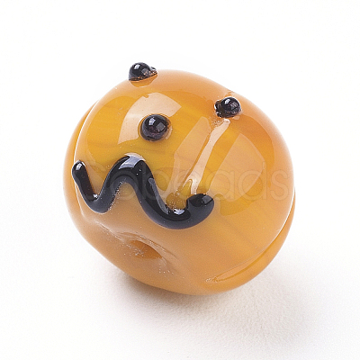 Autumn Theme Handmade Lampwork Beads LS-LAMP-I020-02-1