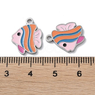 304 Stainless Steel Pendants LS-STAS-C083-10P-02-1
