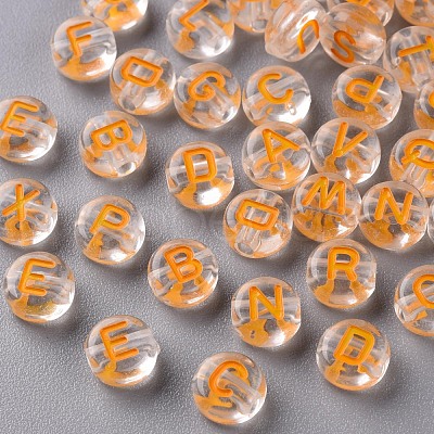 Transparent Clear Acrylic Beads MACR-N008-44-1