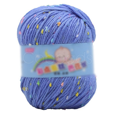 Confetti Dot Polyester Knitting Crochet Yarn PW-WGE3126-17-1