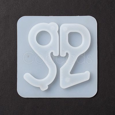 Key Shape DIY Pendant Silicone Molds DIY-F114-15-1