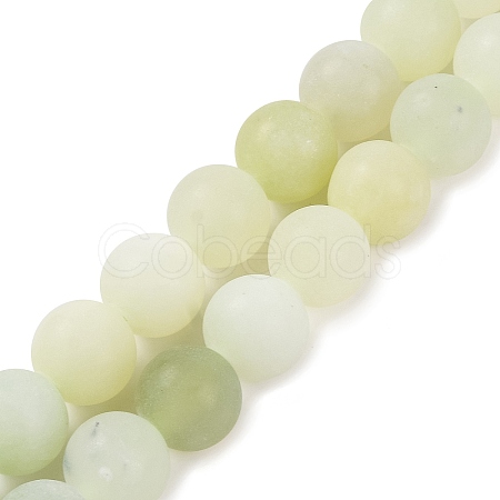 Natural New Jade Beads Strands G-G138-A01-02-1