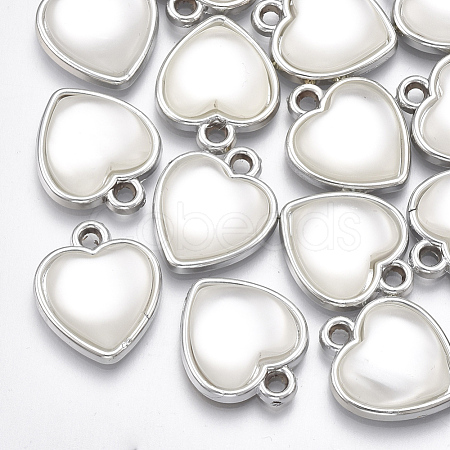 UV Plating Acrylic Pendants X-OACR-T005-65P-1