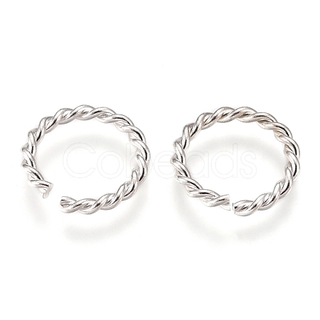 304 Stainless Steel Open Jump Rings X-STAS-F191-11S-C-1