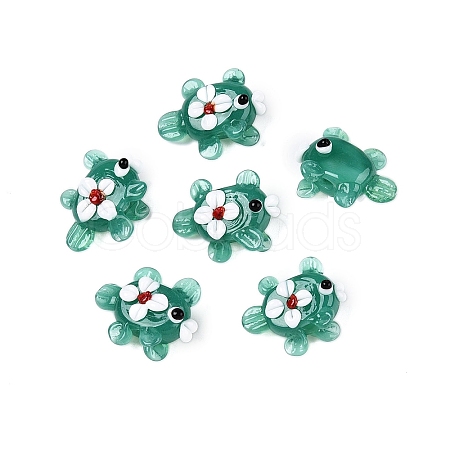 Handmade Lampwork Bumpy Beads Strands LAMP-T021-25E-1