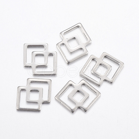 Tarnish Resistant 304 Stainless Steel Links connectors STAS-L200-08P-1
