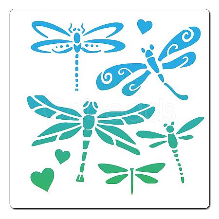 PET Plastic Drawing Painting Stencils Templates DIY-WH0286-006-1