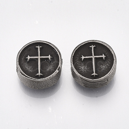 304 Stainless Steel Beads X-STAS-T045-11-1