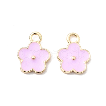 Brass Enamel Pendants KK-A277-02G-04-1