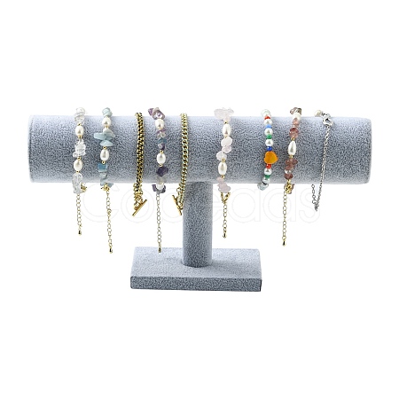 Velvet T Bar Bracelet Display Stand NDIS-F001-02-1