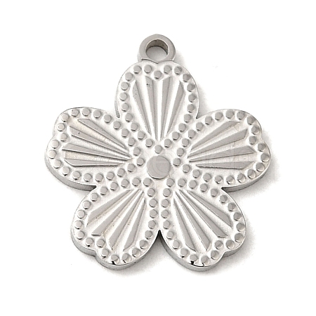 Non-Tarnish 304 Stainless Steel Pendants STAS-Q301-20P-1