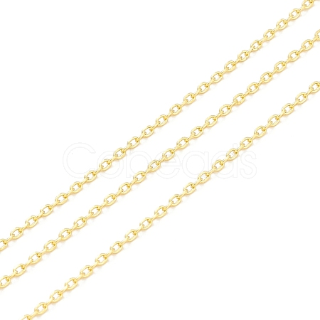 Brass Cable Chains CHC-D030-14G-RS-1