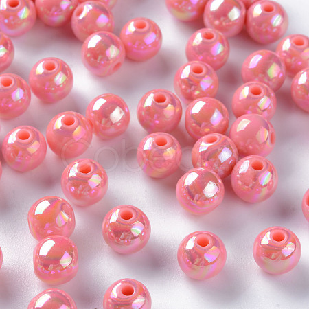 Opaque Acrylic Beads MACR-S370-D8mm-A04-1