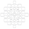 60Pcs 6 Style Brass Linking Rings KK-PH0003-88-1