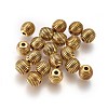 Tibetan Style Alloy Beehive Beads PALLOY-6662-AG-NR-1