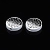 Halloween Printed Natural Wood Beads WOOD-T021-78-3