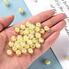 Transparent Acrylic Beads TACR-S152-15B-SS2105-5