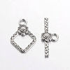 Tibetan Style Toggle Clasps TIBEB-A101564-AS-FF-1
