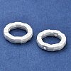 Matte Alloy Beads PALLOY-R145-14MS-2