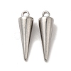 Non-Tarnish 201 Stainless Steel Pendants STAS-F290-01P-1