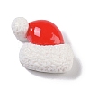 Opaque Christmas Theme Resin Cabochons RESI-H162-06I-1