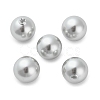 Baking Paint Pearlized Glass Pearl Round Beads X-HY-Q001-02B-04-1