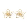 Hollow 304 Stainless Steel Pendants STAS-T068-92G-1
