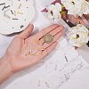 Brass Charms KK-PH0036-08-3