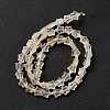 Transparent Glass Beads Strand GLAA-F112-04K-4