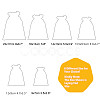 Burlap Packing Pouches Drawstring Bags ABAG-BC0001-07A-18x13-7
