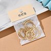 SHEGRACE Brass Hoop Earrings XGR0020G-68G-6