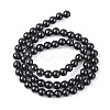 Synthetic Black Stone Beads Strands GSR6mmC044-3