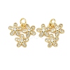 Brass Micro Pave Cubic Zirconia Pendants KK-Z120-13G-1