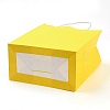Pure Color Kraft Paper Bags AJEW-G020-C-13-3