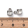 304 Stainless Steel Rhinestone Pendants STAS-B090-02P-09-3