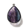 Natural Fluorite Pendants G-H285-04P-3