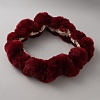 Wool Dressing Mirror Covers AJEW-WH20006-506B-1
