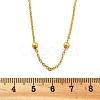 Brass Satellite Chains Necklaces for Women NJEW-D302-28G-5