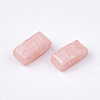 2-Hole Baking Paint Glass Seed Beads SEED-S023-17B-11-2