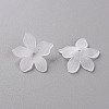 Frosted Acrylic Bead Caps X-MACR-S371-05A-701-2