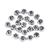 Plating Acrylic Beads PACR-Q010-03AS-2