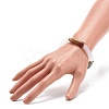 Acrylic Curved Tube Beaded Stretch Bracelet for Women BJEW-JB08374-3