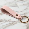 PU Leather Keychain with Iron Belt Loop Clip for Keys PW23021326393-1