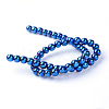 Non-magnetic Synthetic Hematite Beads Strands X-G-S096-8mm-7-3