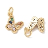 SHEGRACE Brass Pave Clear Cubic Zirconia Pendants XGRQ3Q351-628G-2