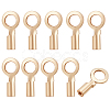 10Pcs Brass Cord Ends KK-BC0012-47-1