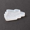 Christmas Theme DIY Snowflake Pendant Silicone Molds DIY-K054-13-4