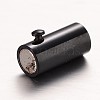 Column 304 Stainless Steel Locking Tube Magnetic Clasps X-STAS-I045-12-4mm-3