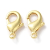 Rack Plating Brass Lobster Claw Clasps KK-F090-27G-02-1
